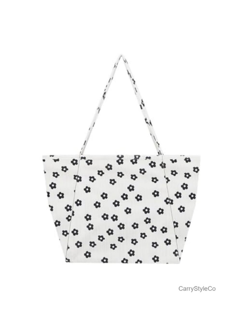 Corduroy Tote Bag Large Reusable Shoulder Bag Magnetic Snap